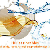 Solution for rinsable oils!