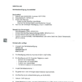Swissmedic certificate