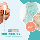 CONCENTRATES AND LOW WATER FORMULATIONS